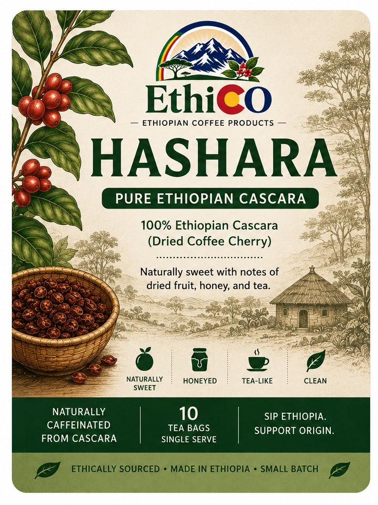 Hashara — Pure Ethiopian Cascara